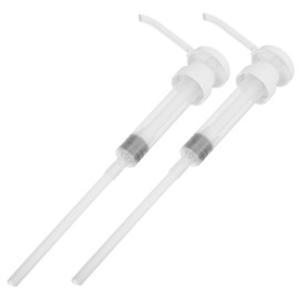 Ipetboom 2pcs Heavy Duty Bottle Dispenser Pumps PP Material Liquid Lotion Press Pumps for Shampoo and Conditioner Bottles Easy Install Replacement