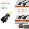 Heavy Duty SJTW 12AWG Outdoor Waterproof Extension Switch Cord, in-Line