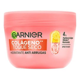 Gel Hidratante Toque Seco Antiarrugas Con Colágeno 85g Garnier