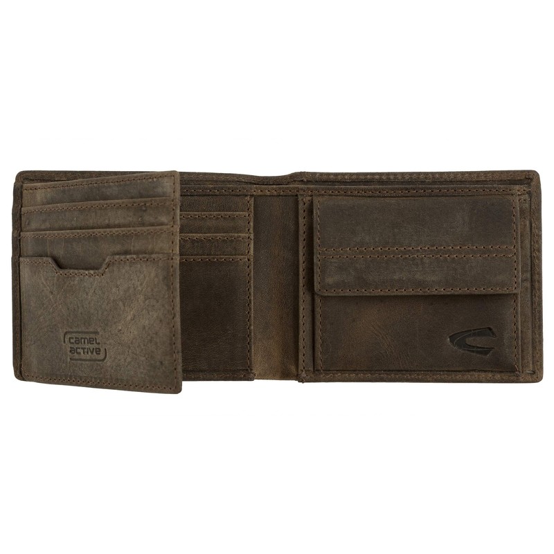 camel active Vietnam Herren Geldbörse Klein Querformat RFID Leder Klein