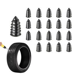 Ohleats 20 PCS Tire Repair Rubber Nail, Self-Service Vacuum Tire Repair Nail Kit, Tire Quick Puncture Repair Tools for Automotive Truck Tractor, Universal Car Accessories (Large)