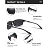 BIRCEN Polarized Mens Sunglasses: UV Protection Sports Shades for Men