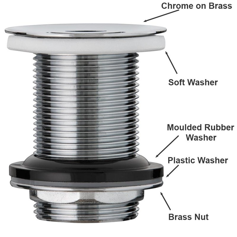 Wirquin 30120607 11/4 Inch Free Flow Waste Slotted Quality Product