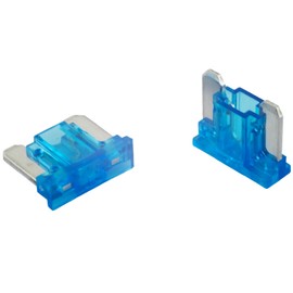 SeKi Mini LP Low Profile Blade Fuse 15A Blue Car Fuse 58V/DC Blade Fuse Boat Trailer Truck Caravan Pack of 5