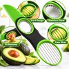 3-in-1 Avocado Slicer, Pitter & Cutter – Stainless Steel Fruit