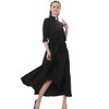Church Dress for Women Half Sleeve Loose Elegant Clergy Maxi