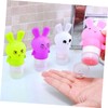 IWOWHERO 3pcs Leak Shampoo Bottle Travel Toiletries Bottles Lotion Squeeze