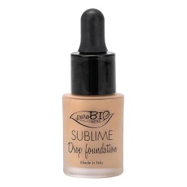 Base Maquillaje Orgánica Vegana Nickel Tested Purobio Drop