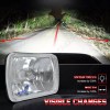 CHUSYYRAY For Pontiac Firebird 1982-1990 Pair 7"x6" inch LED HeadlightS