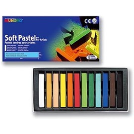 Mungyo Square Soft Pastels 12-Piece Set, Assorted