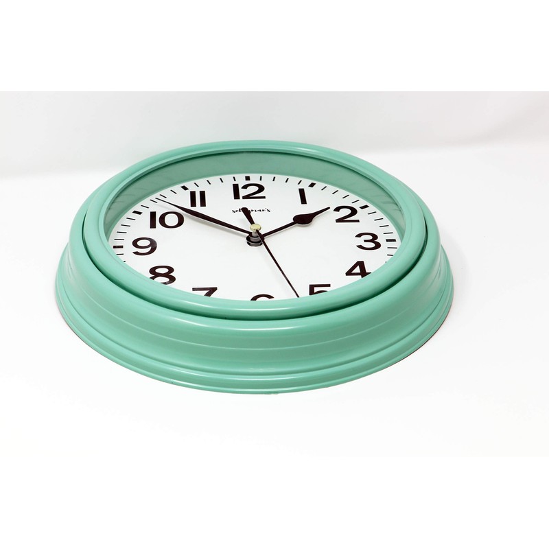 Solayman's Ultimate Silent Wall Clock with Non-Ticking Quartz Movement, Easy