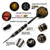 CUESOUL JAZZ-METAL 21g Steel Tip Black Coated Brass Dart Set