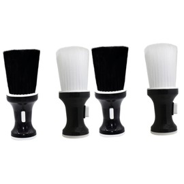 BIUDECO 2sets Barber Brush Neck Duster Hairdressing Brush for Barber Powder 2pcs*2