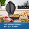 Elite Gourmet EOM205 Non-Stick Omelet Frittata Snack Pocket Maker for