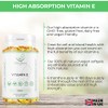 Vitamin E 500IU Vegan Softgels - 6 Month Supply 180ct