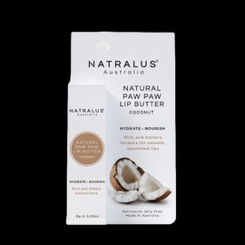 Natralus Natural Paw Paw Lip Butter (Coconut) 8g