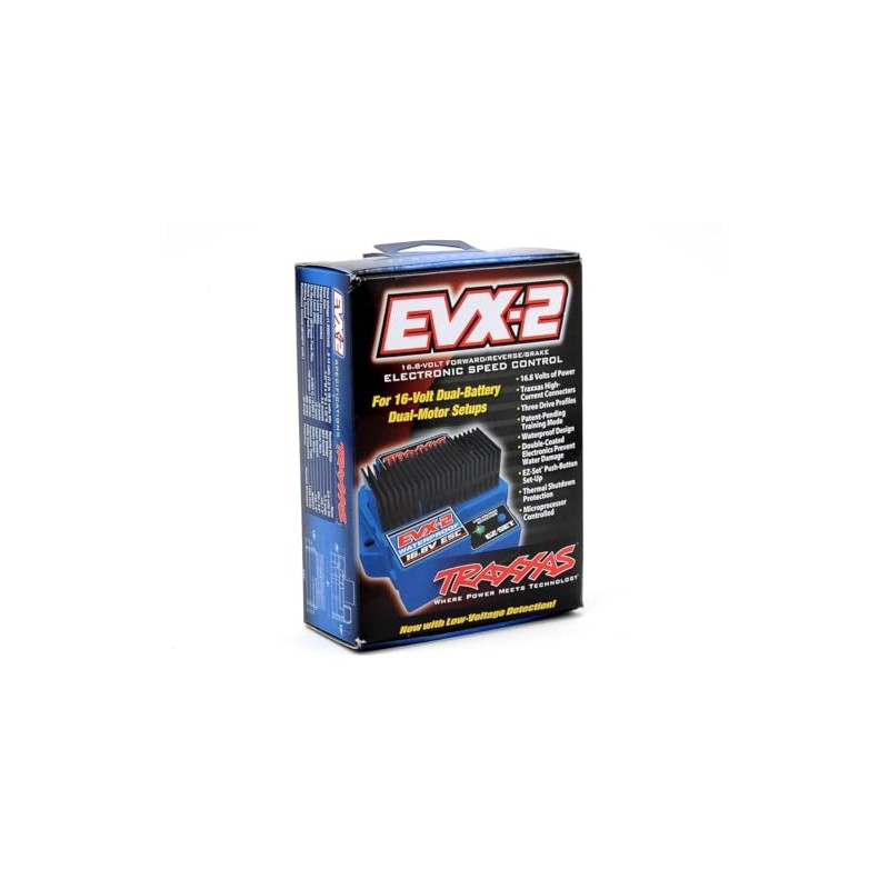 Traxxas 3019R EVX-2 Waterproof ESC with Low Voltage Detection
