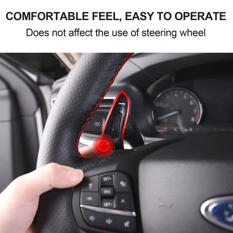JHO Paleta de extensión para volante de coche para Ford