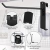 Ntwoiee Gridwall Hooks 4 Inch,12Pcs Display Hooks for Grid Wall,