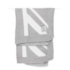 Little Giraffe Dolce Union Jack Blanket (Silver)