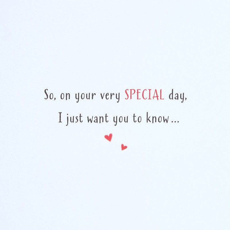 Piccadilly Greetings Cute Birthday Card Husband - 9 x 6