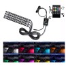 PUNKZZ Tiras 48 Led Rgb Interior Control Remoto Luz Para