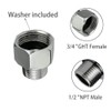 Brass Pipe Fitting,Adapter 3/4”GHT Female Thread (Swivel) x 1/2” NPT