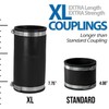 Fernco XL 1056-332 Flexible Pipe Coupling 3” CI/Plastic/Steel to 3”