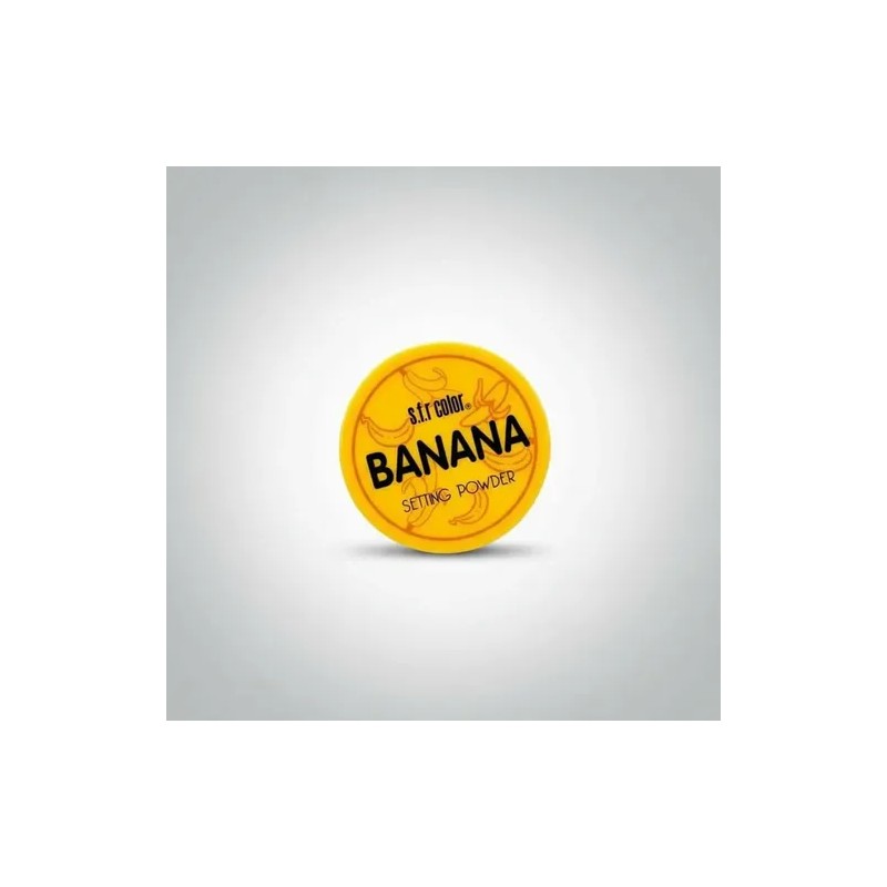 Polvo Traslucido Maquillaje Setting Power Banana Amarillo