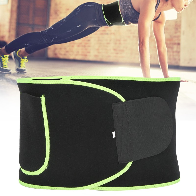 SBR Neoprene Sports Running Waist Protection Nylon and Polyurethane Fitness