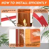 T-Shaped Weather Stripping Door Seal, Length 20FT Silicone Seal Strip
