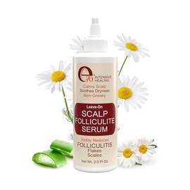Folliculite Leave-On Dry Scalp Serum - Non-Greasy Serum for Hair Build-up with Salicylic Acid, Tea Tree Oil & Peppermint Oil - Flaky & Itchy Scalp Care by e70, 2 fl. oz