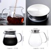 IwaiLoft Glass Teapot with Removable Stainless Steel Filter Lid Stovetop