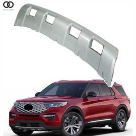 autoooparts Front Bumper Lower Valance Panel Skid Plate For Ford Explorer 2020-2022 Silver