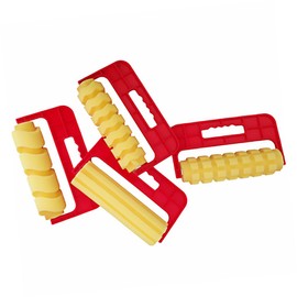 Operitacx 4pcs Children Sponge Paint Rollers Creative Diy Art Brush for Toddlers Kids