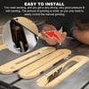Dado Throat Plate Zero Clearance insert Fits Delta Table Saws