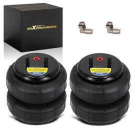 maXpeedingrods Pack of 2 Replacement Air Spring Bags with Air Fittings for Firestone 6781 Air Suspension Bags Replace W21-760-6781