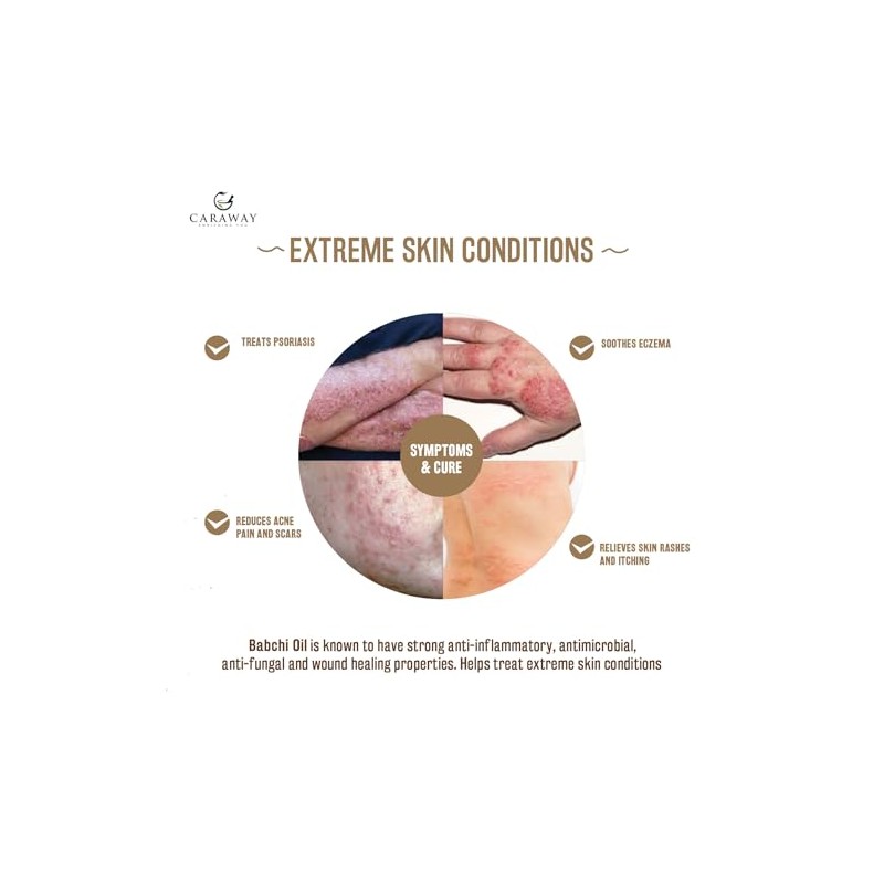 CARAWAY Aceite de Bakuchiol - 50 Ml | Extracto de