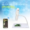 Wireless Digital Microscope, 50x 1000x WiFi/USB Handheld Zoom Magnification, 1080P