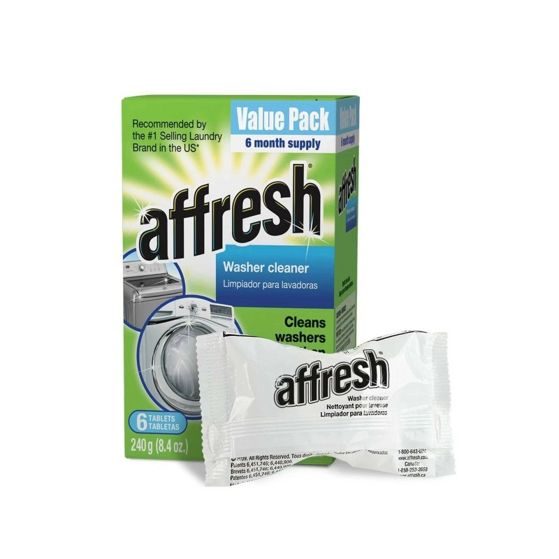 Affresh Washer Machine Cleaner Fresher 6-Tablets 8.4 oz Design to