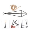 CAXUSD 2Pcs Iron Air Plant Holders Hanging Plant Shelves for
