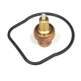 PARTSDEPOT Verna Thermostat & Seal 436195, 336947 Compatible with Johnson/Evinrude 4-300 Hp