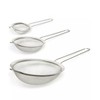 Core Home Kitchen Mesh Strainers 3 Piece Colander Set -