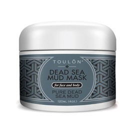 TOULON Best Mud Mask - Dead Sea Face Mask; Exfoliating Facial Mask with Minerals, Blackhead Remover Acne Treatment. Sensitive Scrub. Black Mud for Men, Women and Kids