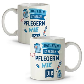 LolaPix Tasse Medizin. Kaffeetassen. Lustige Tasse. Geschenk für Arbeitskollegin. Geschenk für Schwester Geburtstag. Krankenschwester Zubehör. Mugs