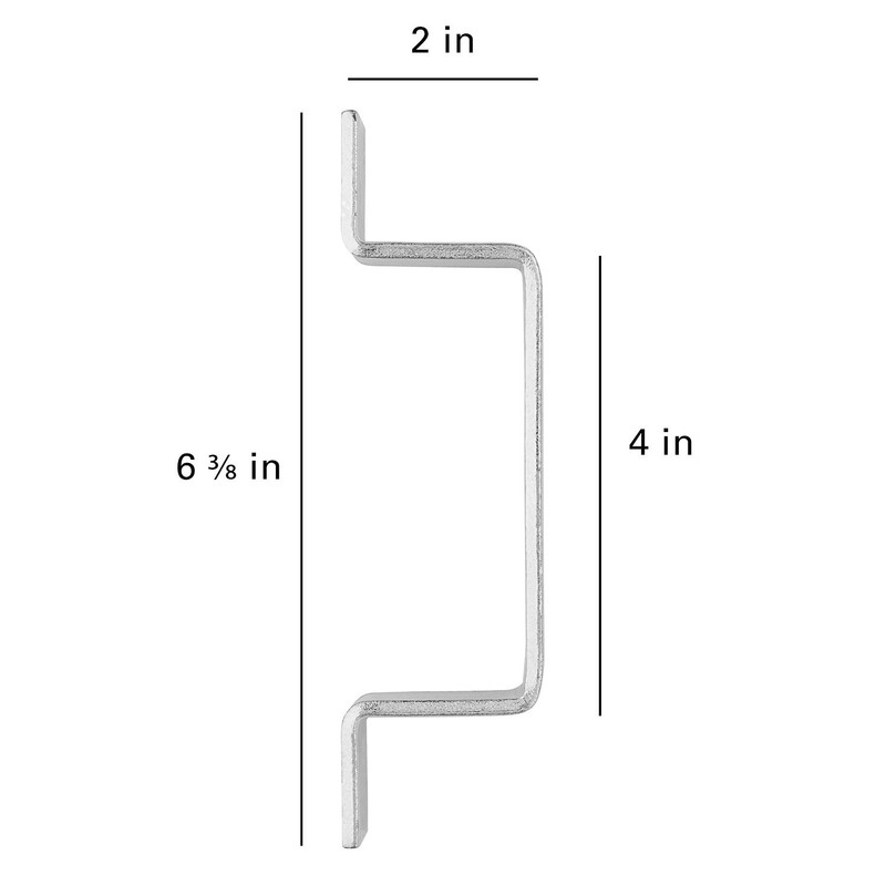 National Hardware N100-743 Closed Bar Holder For Use With 2x4