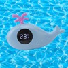 Baby Bath Thermometer Digital Cartoon Cute Whale Thermometer Multi Functional