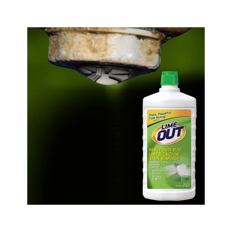 Lime Out AO06N Lime, Calcium, Rust, and Mineral Deposit Remover-24