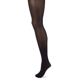 HUE Womens High Waist With Control Top Tights, Black, 1 US