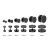 Treuheld® Fake Plug Set (2 Pieces) | Large Stud Earrings